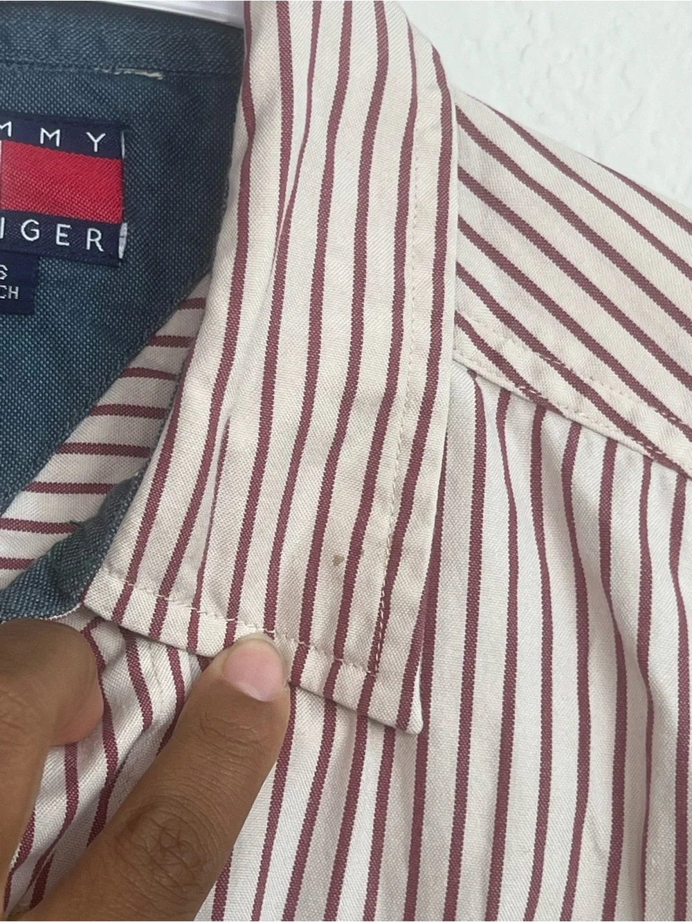 Dark Academia Vintage Striped Utility Button Up Shirt Preppy Academia